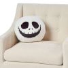 Nightmare Before Christmas Big Smile Kids Round Cloud Pillow, 11 inches
