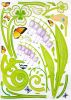 Green Branches - Large Wall Decals Stickers Appliques Home Decor