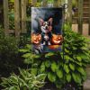 Corgi Puppy Halloween Garden Flag Mailbox Flag Decorative Yard Flag Banner Outside Patio Artwork Yard Flower Beds, Garden Size, Multicolor