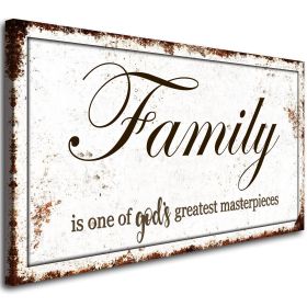 Canvas Wall Art for Living Room,Family Quotes Wall Art