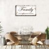 Canvas Wall Art for Living Room,Family Quotes Wall Art