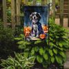 Welsh Springer Spaniel Puppy Halloween Garden Flag Mailbox Flag Decorative Yard Flag Banner Outside Patio Artwork Yard Flower Beds, Garden Size