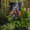 French Bulldog Puppy Halloween Garden Flag Mailbox Flag Decorative Yard Flag Banner Outside Patio Artwork Yard Flower Beds, Garden Size, Multicolor