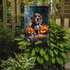 Beagle Puppy Halloween Garden Flag Mailbox Flag Decorative Yard Flag Banner Outside Patio Artwork Yard Flower Beds, Garden Size, Multicolor