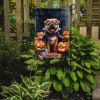 Shar Pei Puppy Halloween Garden Flag Mailbox Flag Decorative Yard Flag Banner Outside Patio Artwork Yard Flower Beds, Garden Size, Multicolor
